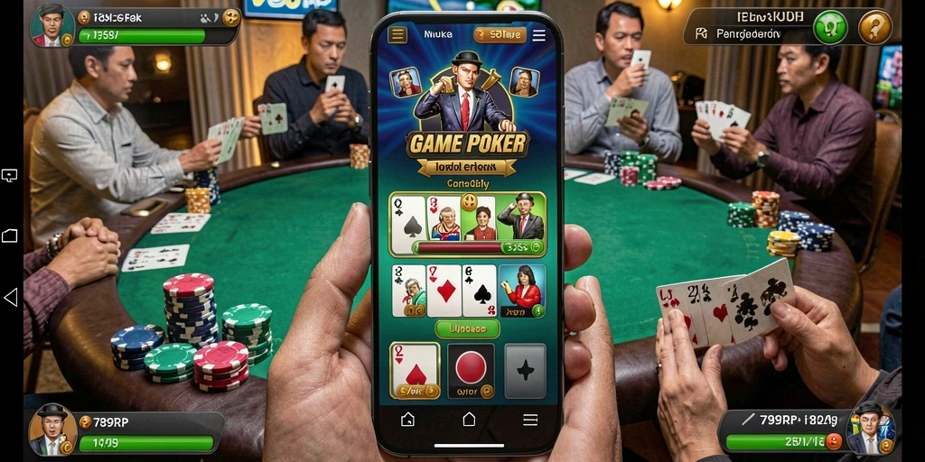 Gameplay menarik dari 789RP saat pemain bersaing dalam poker.