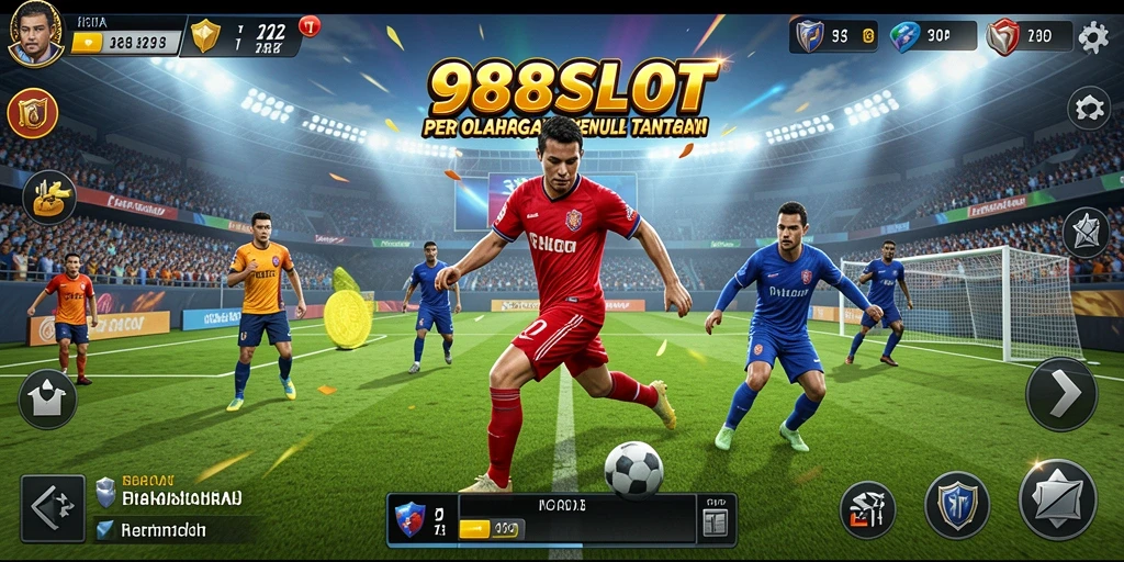 Tampilan gameplay menarik dari 988SLOT dalam aksi olahraga.