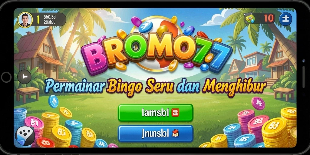 Tampilan gameplay BROMO77 yang seru dan mendebarkan.
