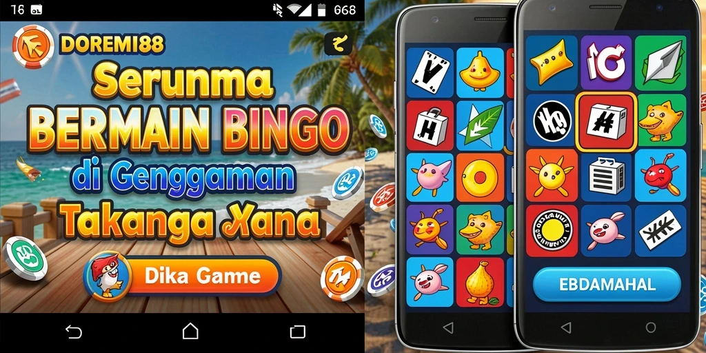 Tampilan gameplay seru Bingo di DOREMI88.