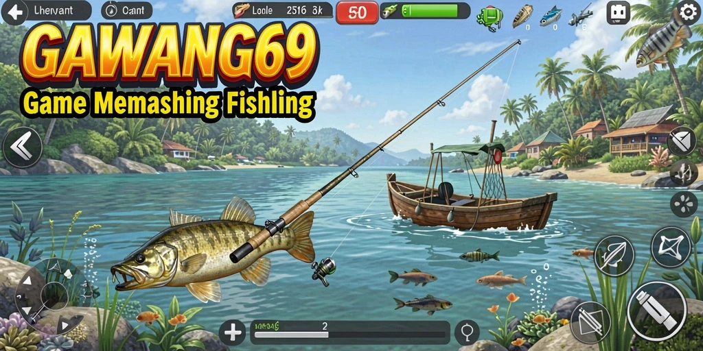 Tangkapan ikan yang seru dalam gameplay GAWANG69.
