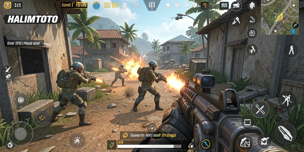 Tampilan gameplay menarik di HALIMTOTO dengan aksi seru.