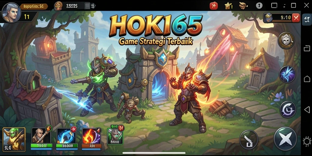 Tampilan menarik dari gameplay HOKI65 yang penuh strategi.