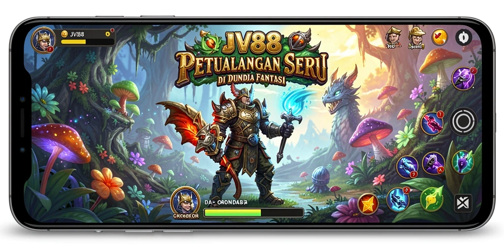 Tampilan gameplay JV88 yang menakjubkan dan penuh aksi.
