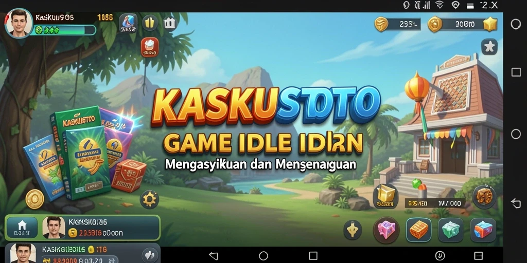 Tampilan gameplay KASKUSTOTO yang menarik dan imersif.