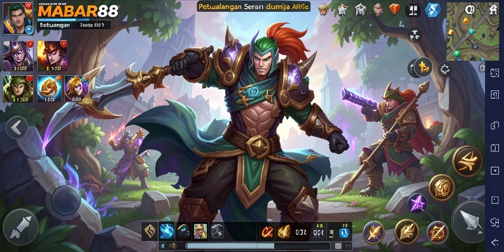 Gameplay seru MABAR88 dengan petualangan ARPG yang mendebarkan.