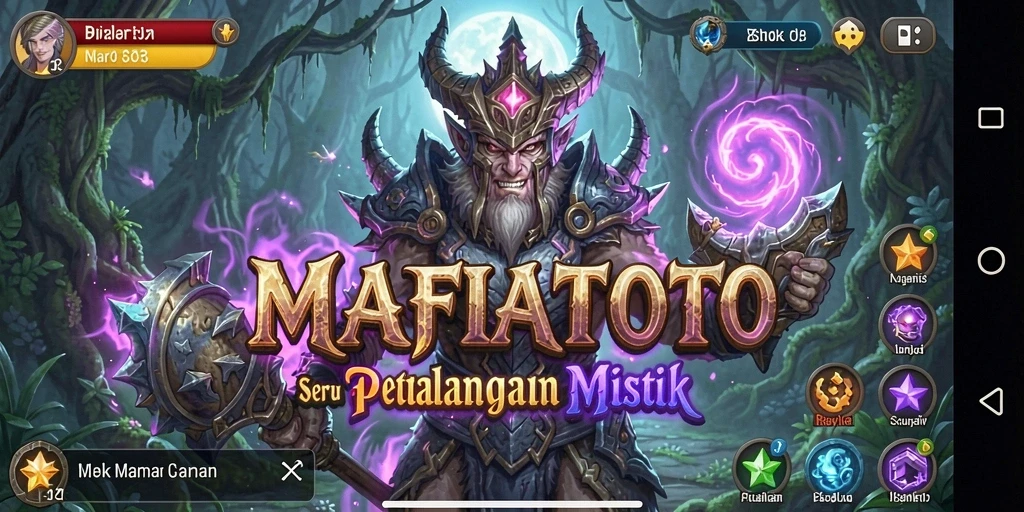 Gameplay seru di dunia petualangan MAFIATOTO.