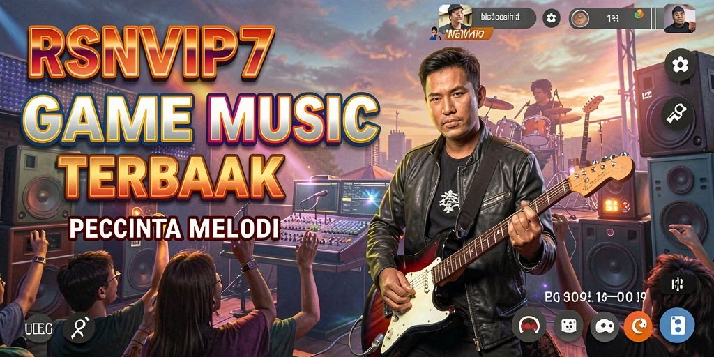 Tampilan menakjubkan permainan musik RSNVIP7 yang penuh semangat.