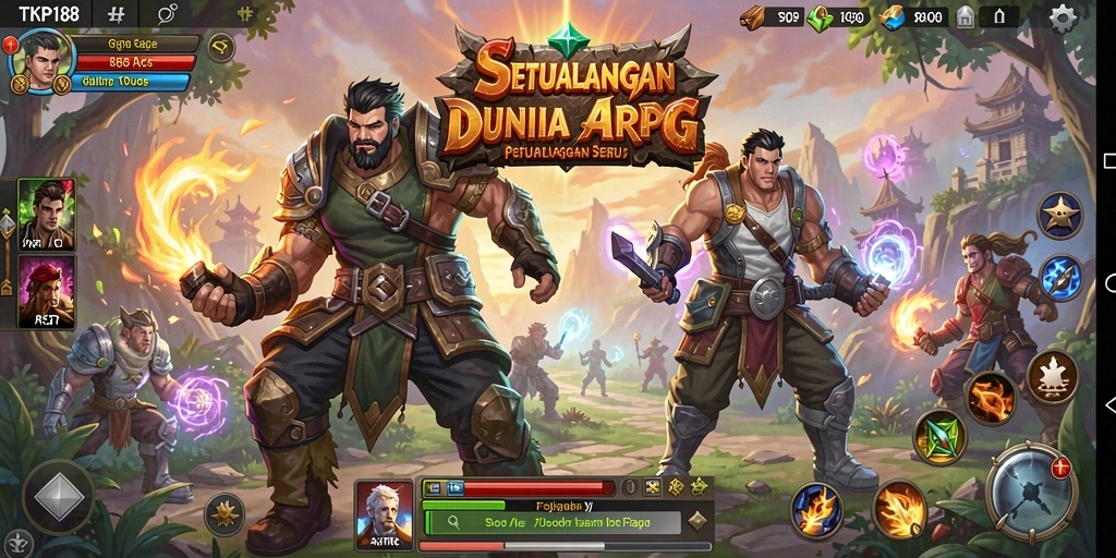 Tampilan gameplay TKP188 dengan grafis menawan dan aksi seru.
