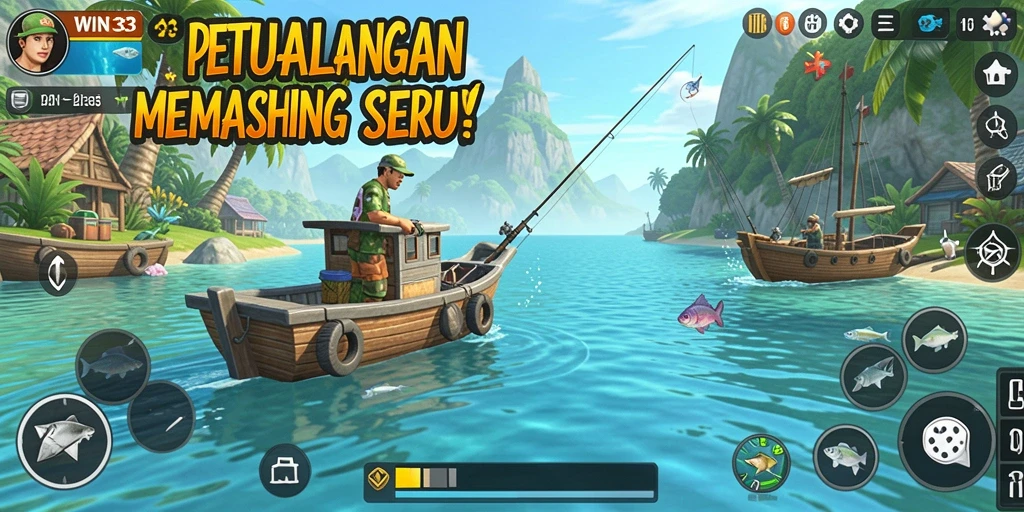 Tangkapan ikan besar di permainan WIN33 yang menakjubkan.