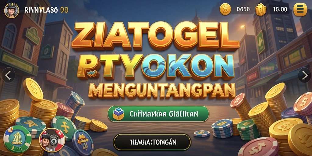 Tangkapan layar gameplay ZIATOGEL menampilkan manajemen bisnis yang seru.