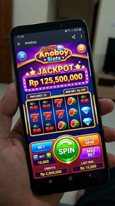 Pengguna melihat aplikasi terbaru di anoboy.
